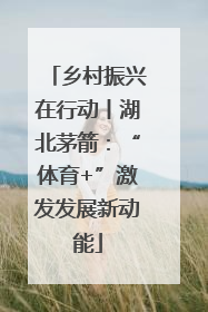 乡村振兴在行动丨湖北茅箭：“体育+”激发发展新动能