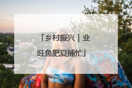 乡村振兴｜业旺鱼肥夏捕忙