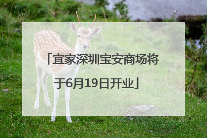 宜家深圳宝安商场将于6月19日开业