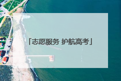 志愿服务 护航高考