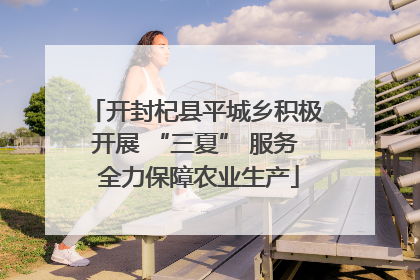 开封杞县平城乡积极开展 “三夏” 服务 全力保障农业生产