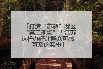 打造“苏超”赛区“第二现场”！江苏这样办好让群众可感可及的实事