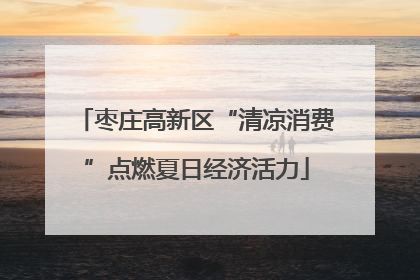 枣庄高新区“清凉消费”点燃夏日经济活力