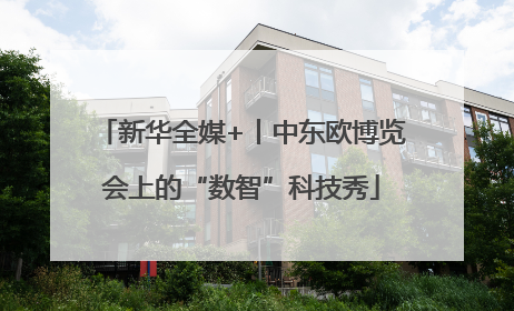 新华全媒+丨中东欧博览会上的“数智”科技秀
