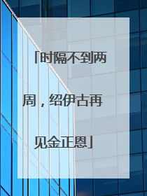 时隔不到两周，绍伊古再见金正恩