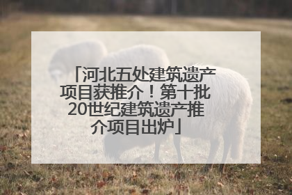 河北五处建筑遗产项目获推介！第十批20世纪建筑遗产推介项目出炉