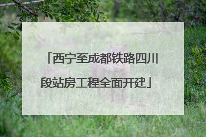 西宁至成都铁路四川段站房工程全面开建