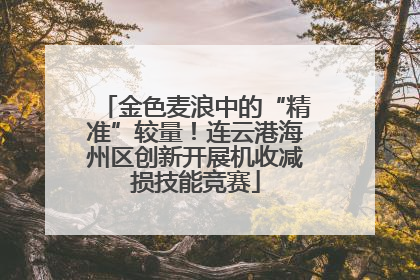 金色麦浪中的“精准”较量！连云港海州区创新开展机收减损技能竞赛