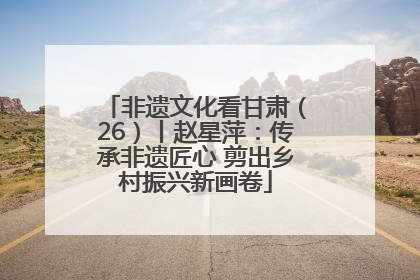 非遗文化看甘肃（26）丨赵星萍：传承非遗匠心 剪出乡村振兴新画卷