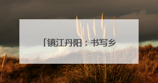 镇江丹阳：书写乡村振兴绿色答卷