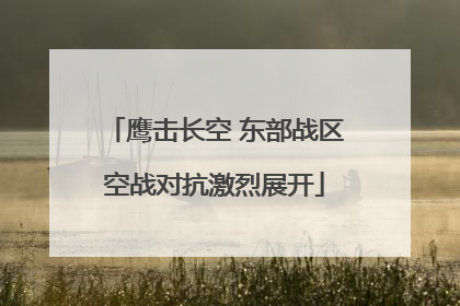 鹰击长空 东部战区空战对抗激烈展开