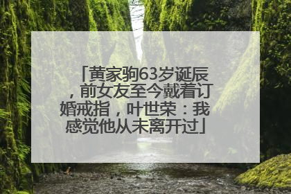 黄家驹63岁诞辰，前女友至今戴着订婚戒指，叶世荣：我感觉他从未离开过