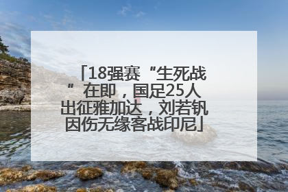 18强赛“生死战”在即，国足25人出征雅加达，刘若钒因伤无缘客战印尼