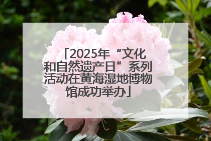 2025年“文化和自然遗产日”系列活动在黄海湿地博物馆成功举办