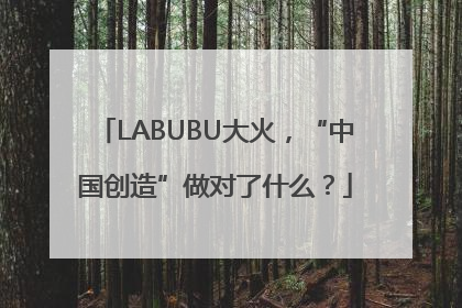 LABUBU大火，“中国创造”做对了什么？
